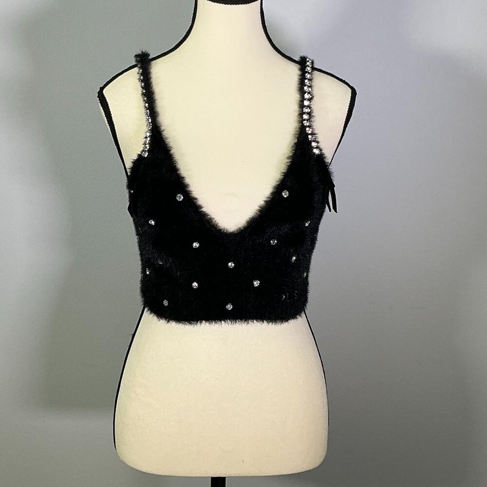 Philosophy di Lorenzo Serafini Super Soft Knitted Crop Top NWT